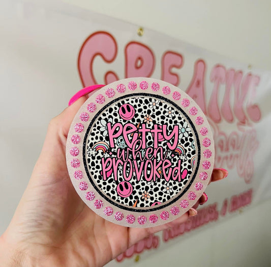 custom circle freshie