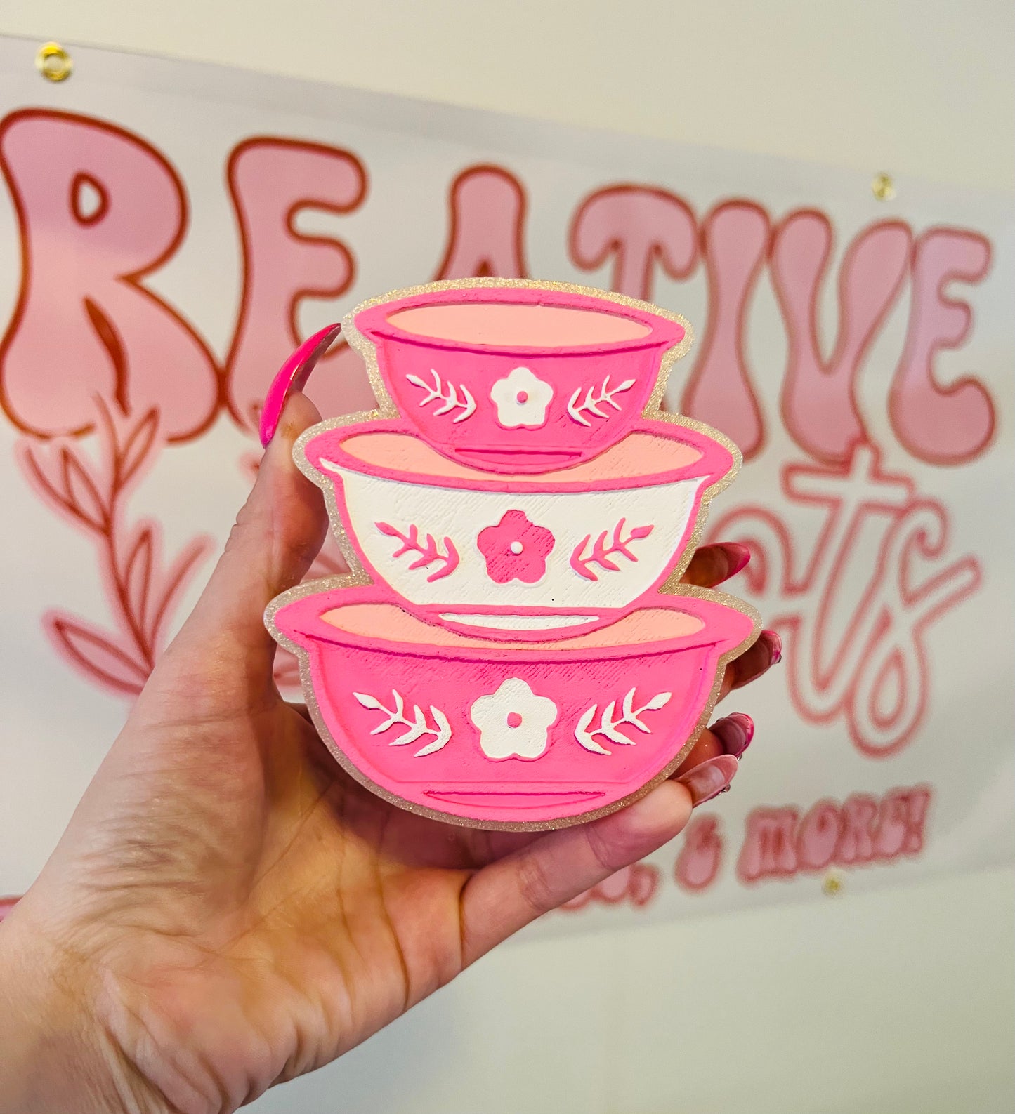 Vintage bowls freshie